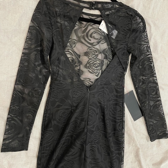 Bebe Lace Cocktail Dress - Picture 2 of 3